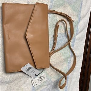 Envelope crossbody purse beautiful tan
